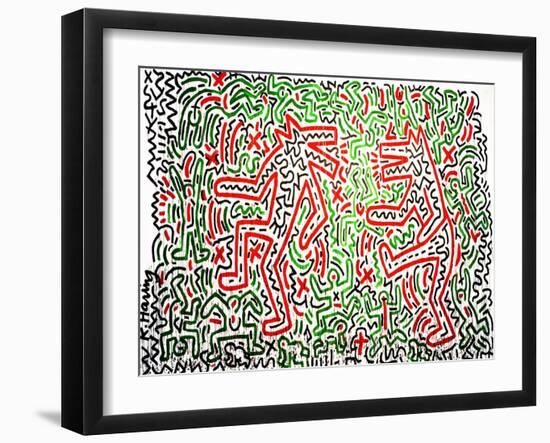 Untitled, 1981-Keith Haring-Framed Giclee Print