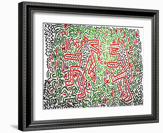 Untitled, 1981-Keith Haring-Framed Giclee Print