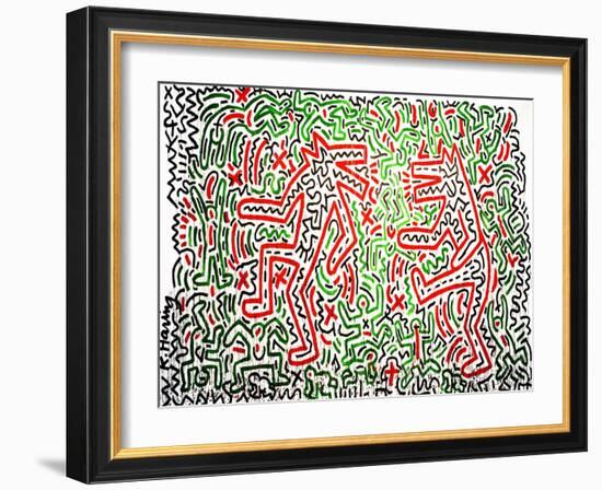 Untitled, 1981-Keith Haring-Framed Giclee Print