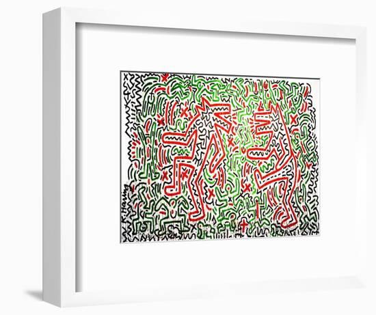 Untitled, 1981-Keith Haring-Framed Giclee Print