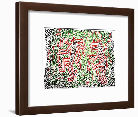 Untitled, 1981-Keith Haring-Framed Giclee Print
