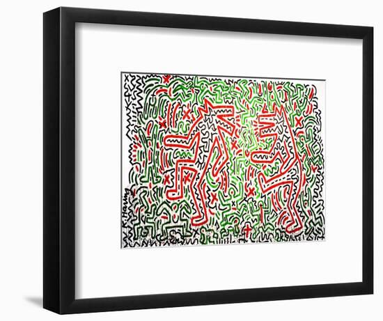 Untitled, 1981-Keith Haring-Framed Giclee Print