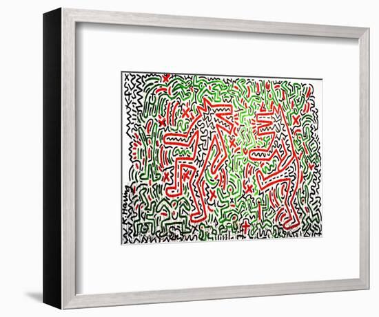 Untitled, 1981-Keith Haring-Framed Giclee Print