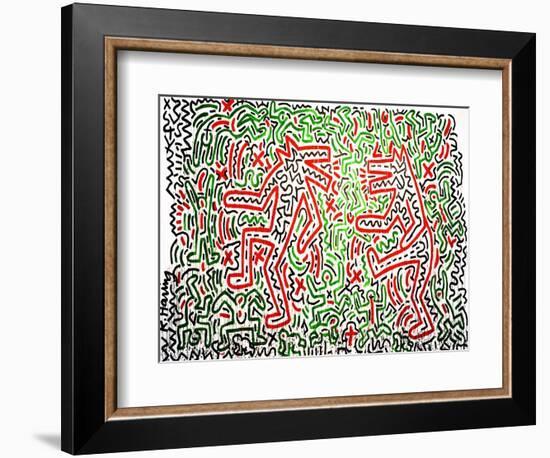 Untitled, 1981-Keith Haring-Framed Giclee Print