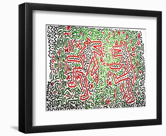 Untitled, 1981-Keith Haring-Framed Giclee Print