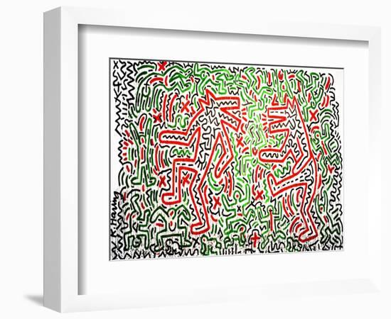 Untitled, 1981-Keith Haring-Framed Giclee Print