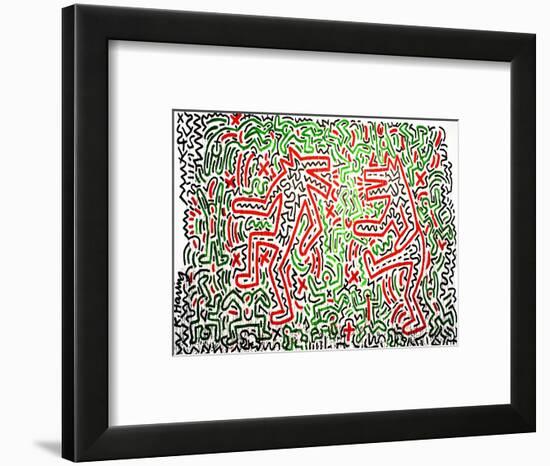 Untitled, 1981-Keith Haring-Framed Giclee Print