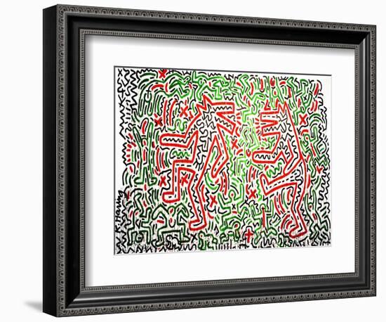 Untitled, 1981-Keith Haring-Framed Giclee Print