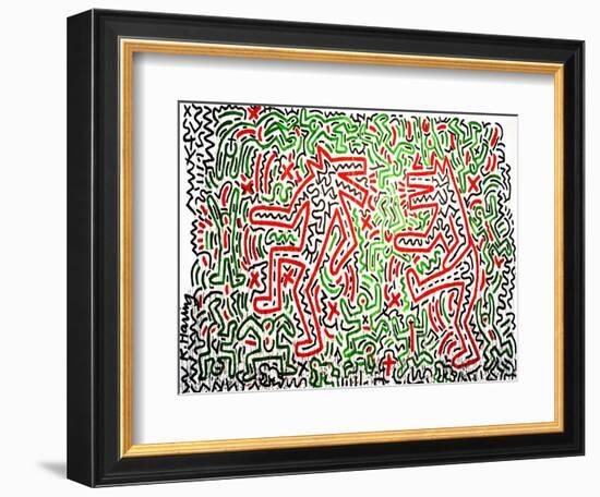 Untitled, 1981-Keith Haring-Framed Giclee Print