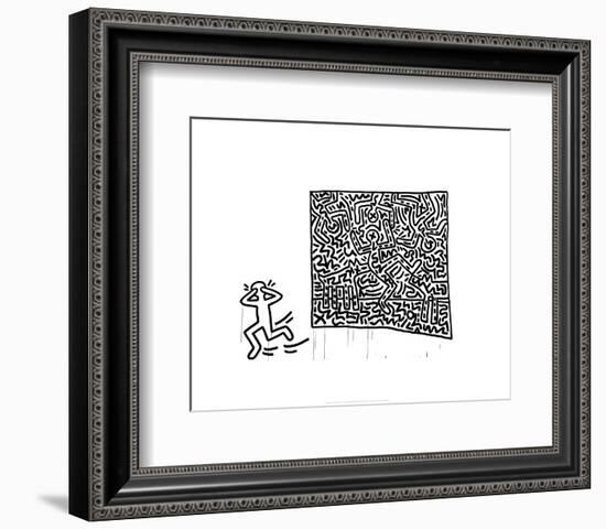 Untitled, 1982-Keith Haring-Framed Premium Giclee Print