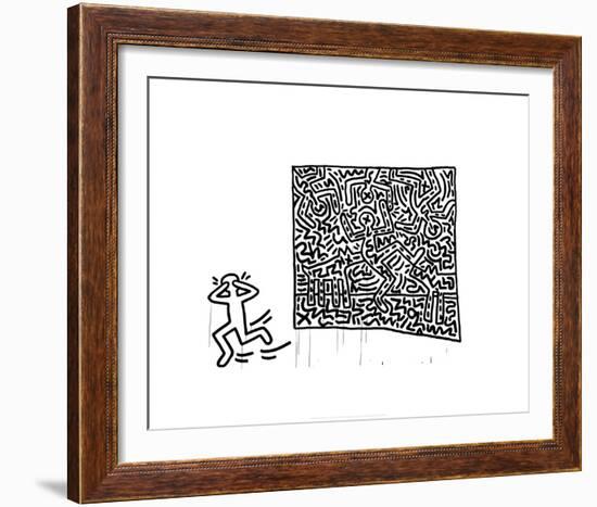 Untitled, 1982-Keith Haring-Framed Giclee Print