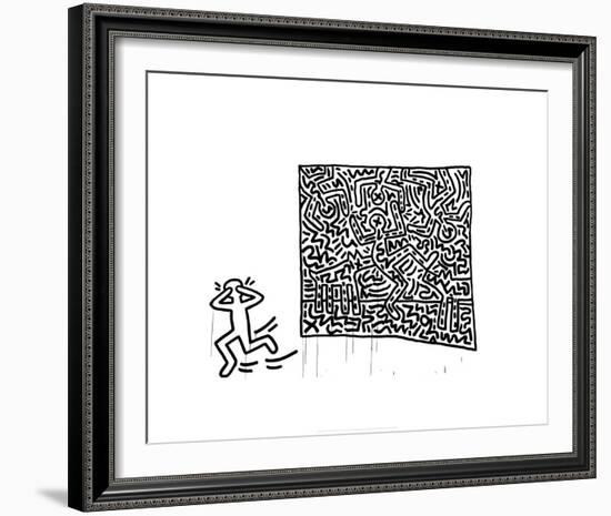 Untitled, 1982-Keith Haring-Framed Giclee Print