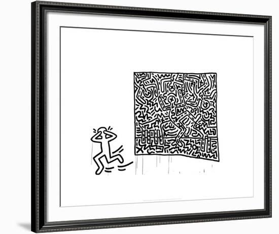 Untitled, 1982-Keith Haring-Framed Giclee Print