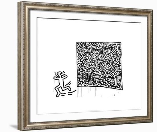 Untitled, 1982-Keith Haring-Framed Giclee Print