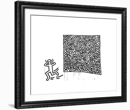 Untitled, 1982-Keith Haring-Framed Giclee Print