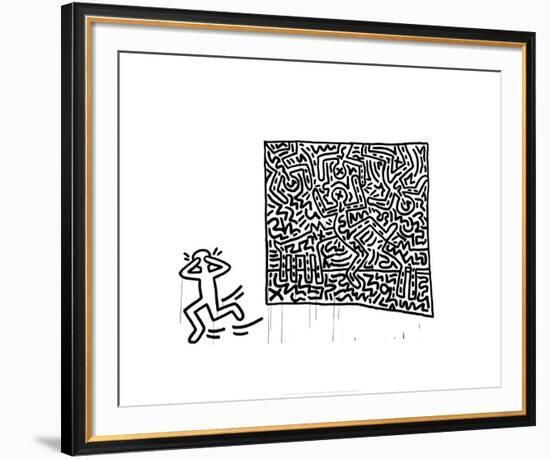 Untitled, 1982-Keith Haring-Framed Giclee Print