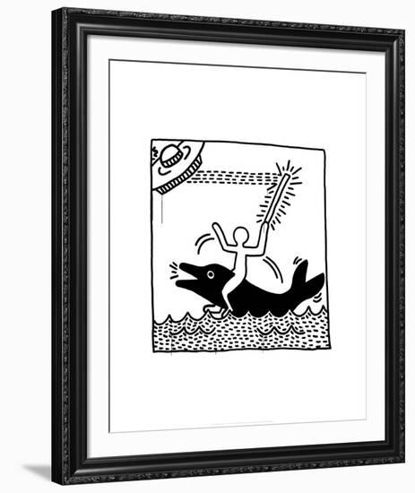 Untitled, 1982-Keith Haring-Framed Giclee Print