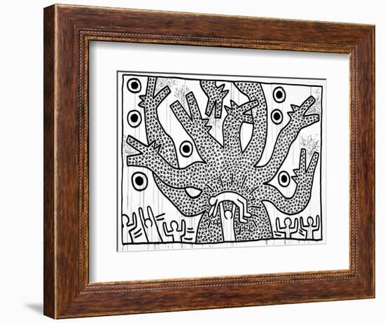 Untitled, 1982-Keith Haring-Framed Giclee Print