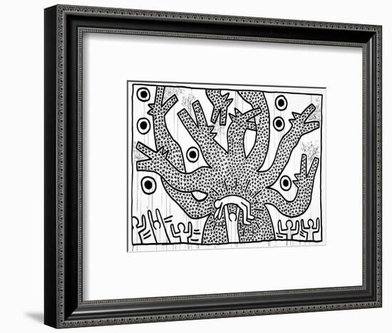 Untitled, 1982-Keith Haring-Framed Giclee Print