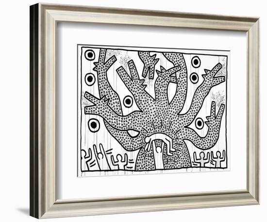 Untitled, 1982-Keith Haring-Framed Giclee Print