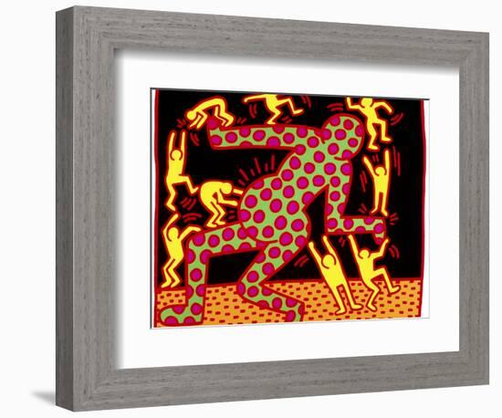 Untitled, 1983-Keith Haring-Framed Giclee Print