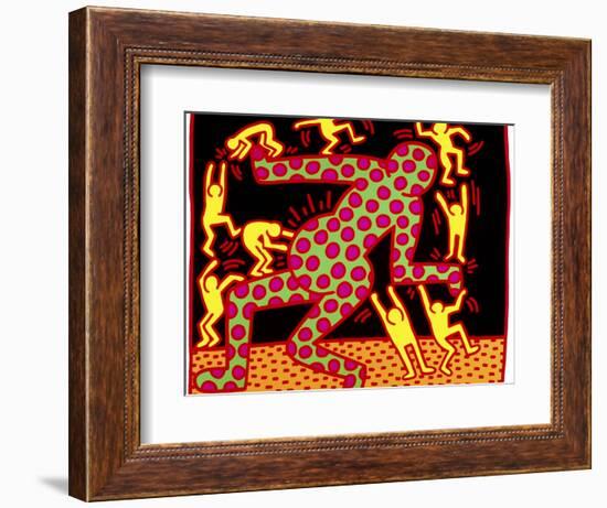 Untitled, 1983-Keith Haring-Framed Giclee Print