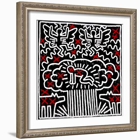 Untitled, 1983-Keith Haring-Framed Giclee Print