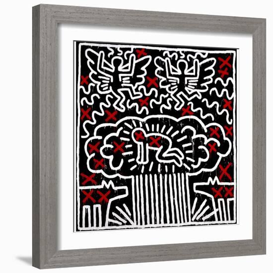 Untitled, 1983-Keith Haring-Framed Giclee Print