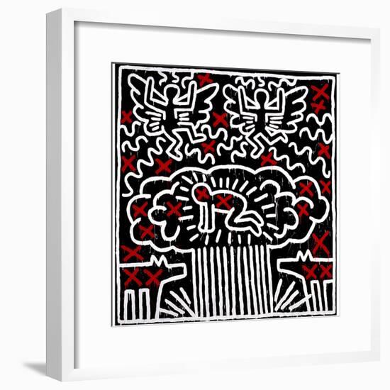 Untitled, 1983-Keith Haring-Framed Giclee Print