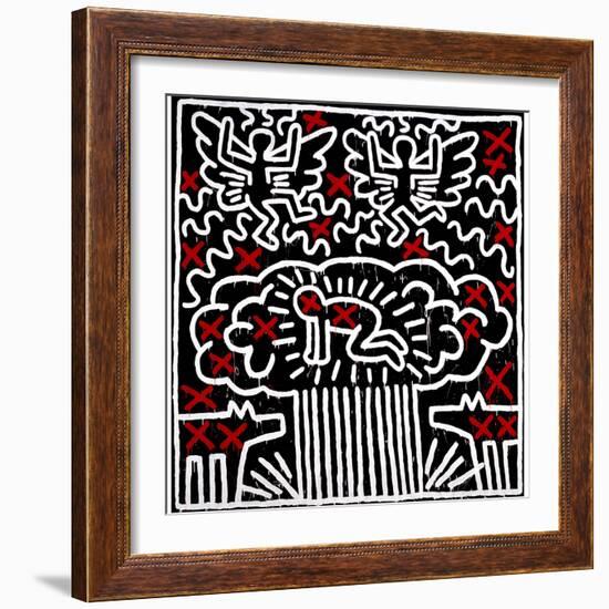 Untitled, 1983-Keith Haring-Framed Giclee Print