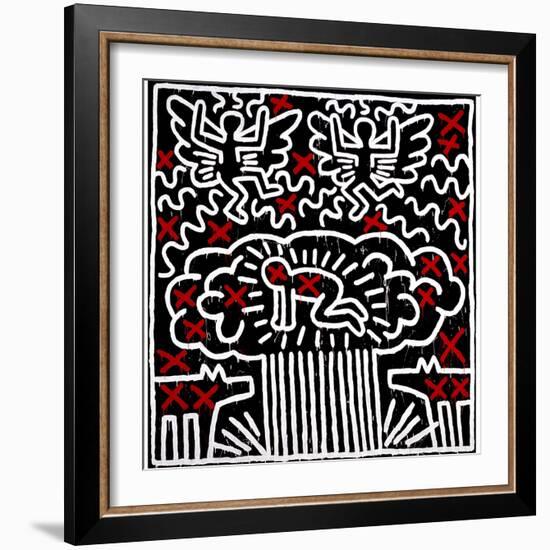 Untitled, 1983-Keith Haring-Framed Giclee Print