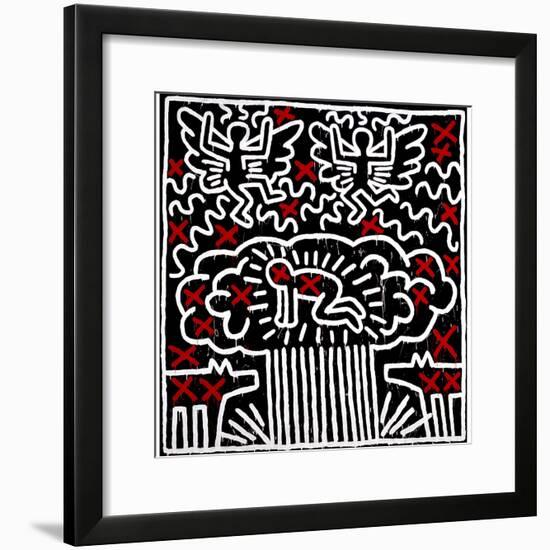 Untitled, 1983-Keith Haring-Framed Giclee Print