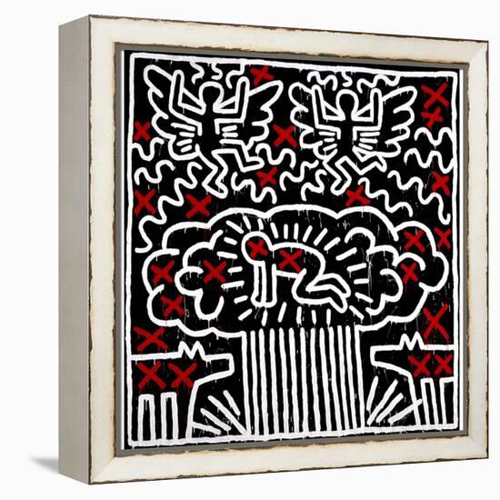 Untitled, 1983-Keith Haring-Framed Premier Image Canvas