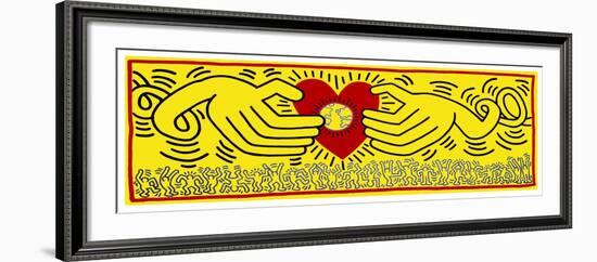 Untitled, 1985-Keith Haring-Framed Giclee Print