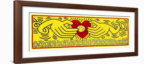 Untitled, 1985-Keith Haring-Framed Giclee Print