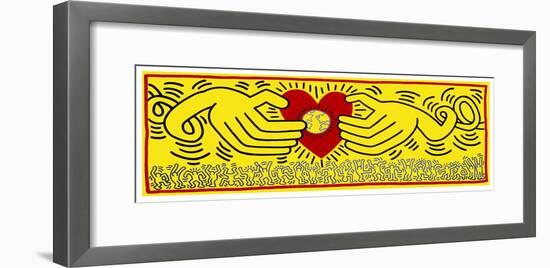 Untitled, 1985-Keith Haring-Framed Giclee Print