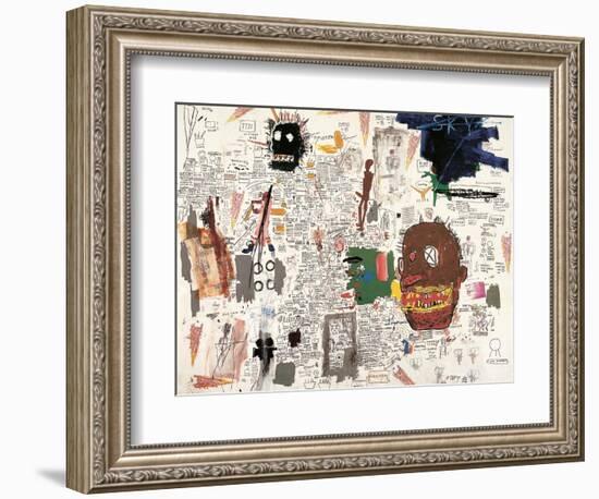 Untitled, 1987-Jean-Michel Basquiat-Framed Giclee Print