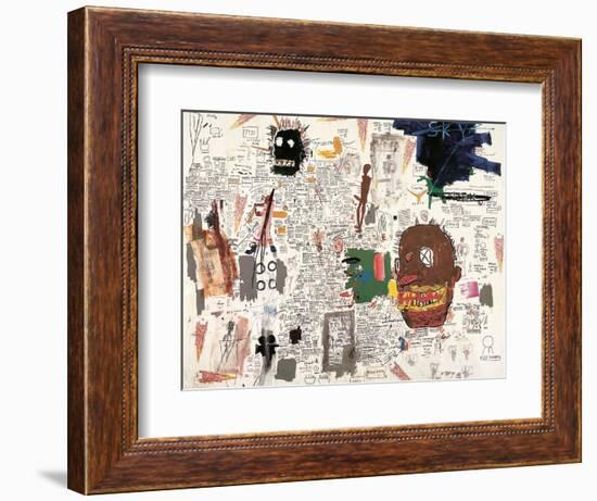 Untitled, 1987-Jean-Michel Basquiat-Framed Giclee Print