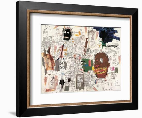 Untitled, 1987-Jean-Michel Basquiat-Framed Giclee Print