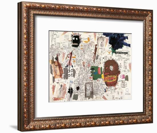 Untitled, 1987-Jean-Michel Basquiat-Framed Giclee Print