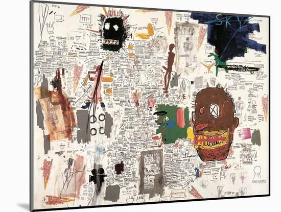 Untitled, 1987-Jean-Michel Basquiat-Mounted Giclee Print