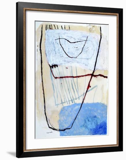 Untitled,1998-Sybille Hassinger-Framed Art Print