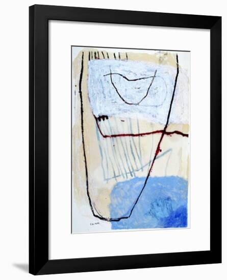 Untitled,1998-Sybille Hassinger-Framed Art Print