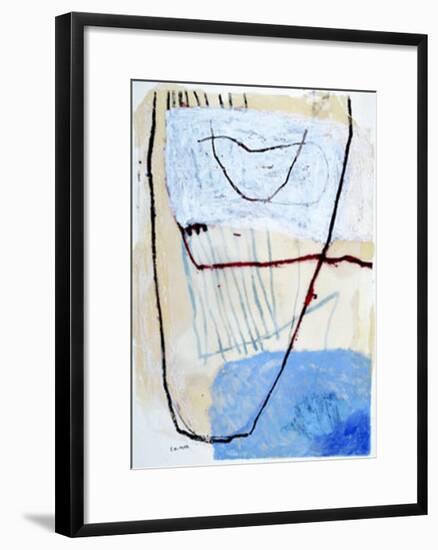 Untitled,1998-Sybille Hassinger-Framed Art Print