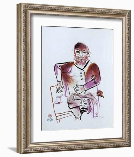 Untitled 20 from the Shtetl Portfolio-William Gropper-Framed Limited Edition