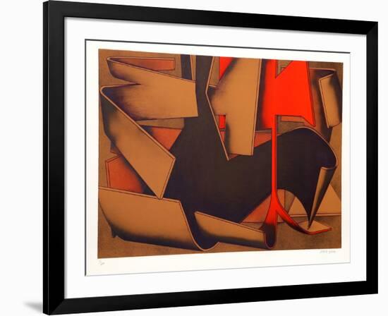 Untitled 20-Jasha Green-Framed Limited Edition