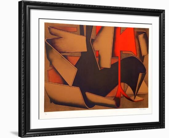 Untitled 20-Jasha Green-Framed Limited Edition