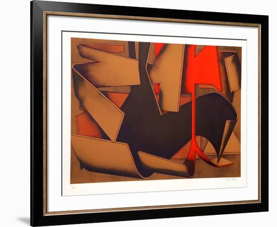 Untitled 20-Jasha Green-Framed Limited Edition