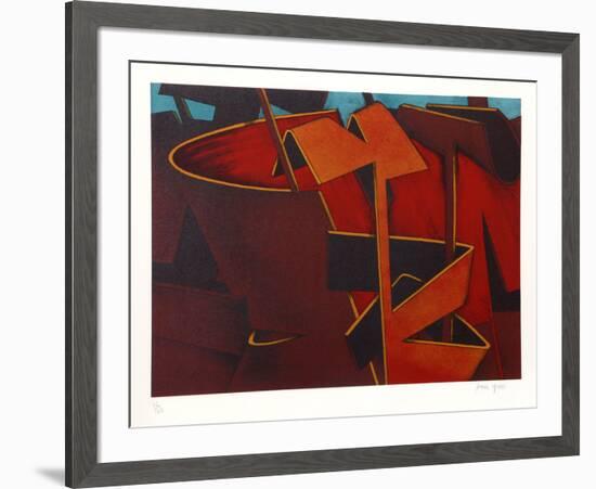 Untitled 21-Jasha Green-Framed Limited Edition