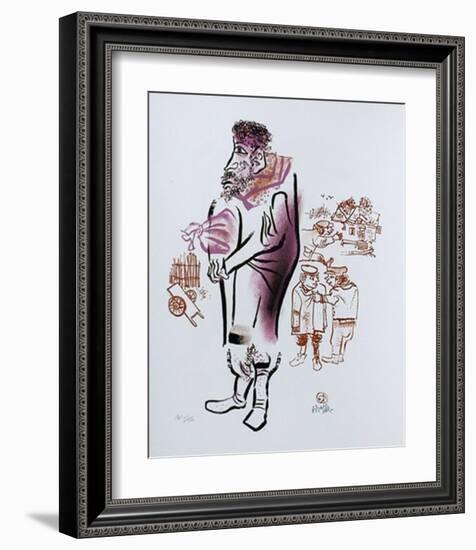 Untitled 23 from the Shtetl Portfolio-William Gropper-Framed Limited Edition